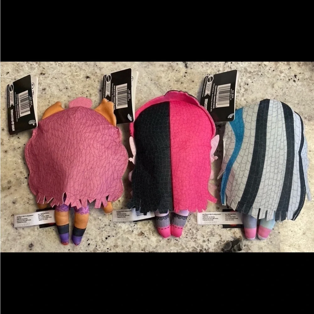 Monster High Draculaura Talking Stitchling Doll Frankie Stein Clawdeen Wolf Cute